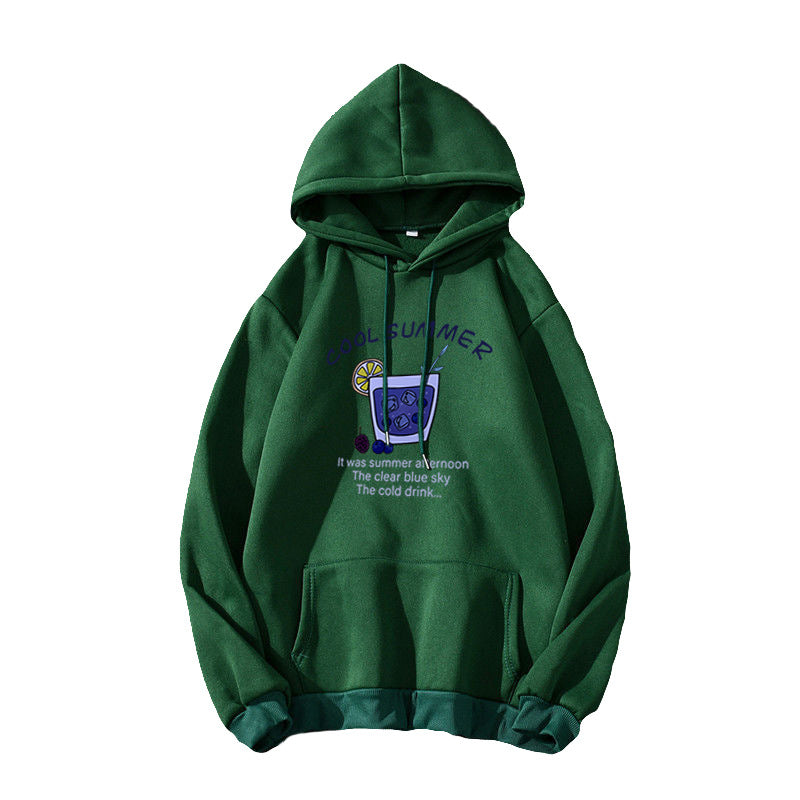 Women's hoodie with cheerful summer motif Lisslune