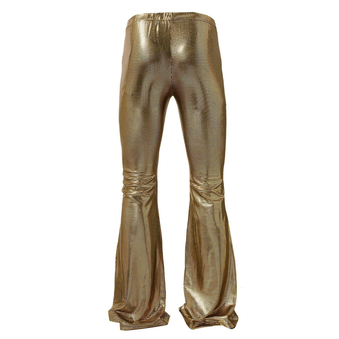 Men's extravagant shiny pants with eye-catching design Lisslune