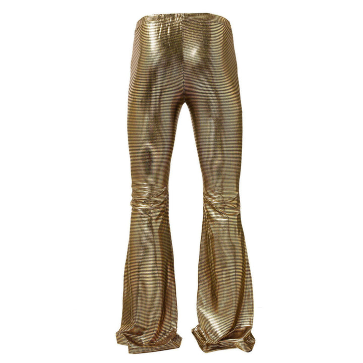 Men's extravagant shiny pants with eye-catching design Lisslune
