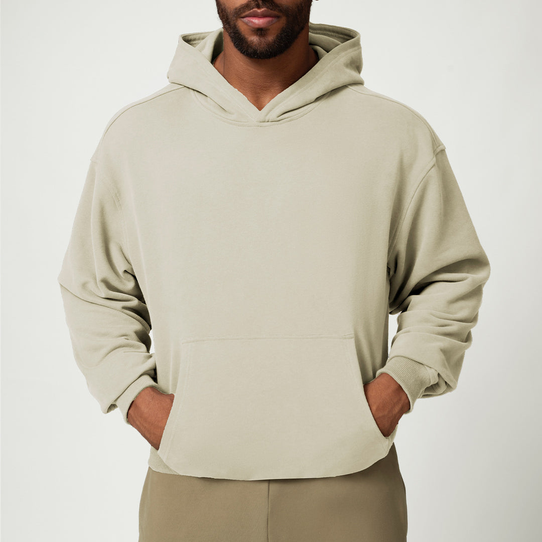 Men's Casual Hoodie Made Of Soft Cotton Blend Lisslune