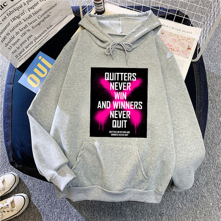Women's hoodie with inspiring motif Lisslune