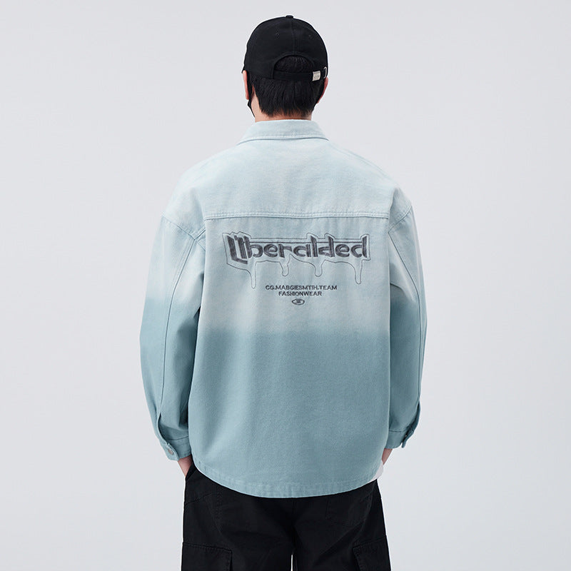 Men's Casual Overshirt Jacket with Unique Design Lisslune