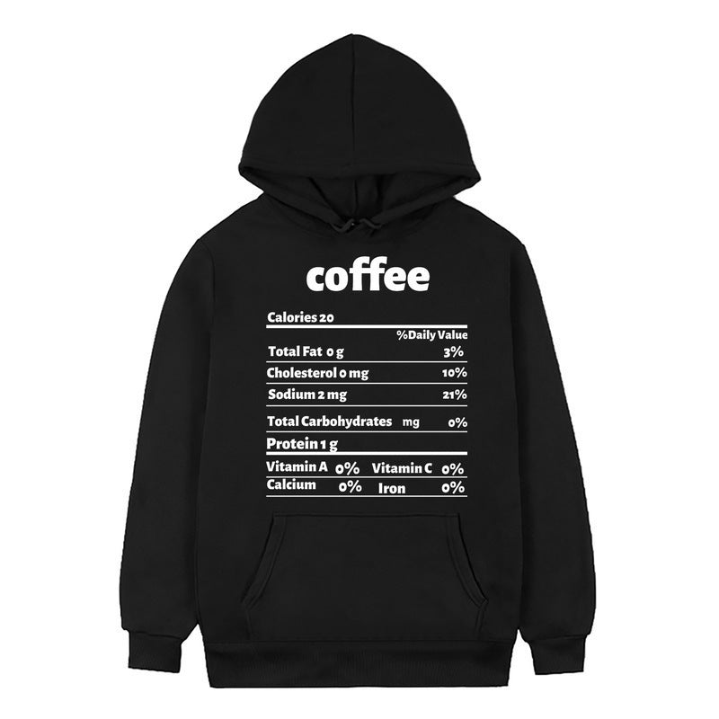 Women's hoodie with creative nutritional design Lisslune