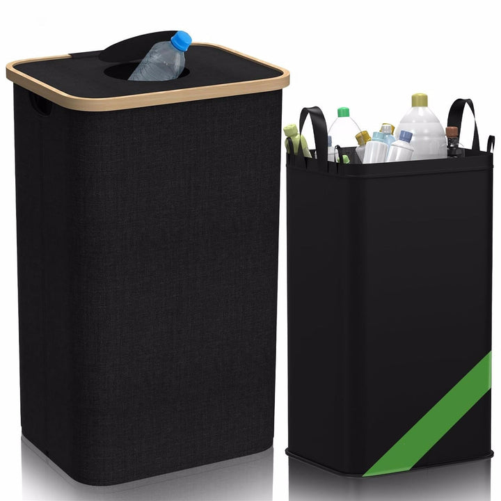 Lisslune | 2in1 Foldable Storage Bag for Plastic Waste or Deposit Bottles