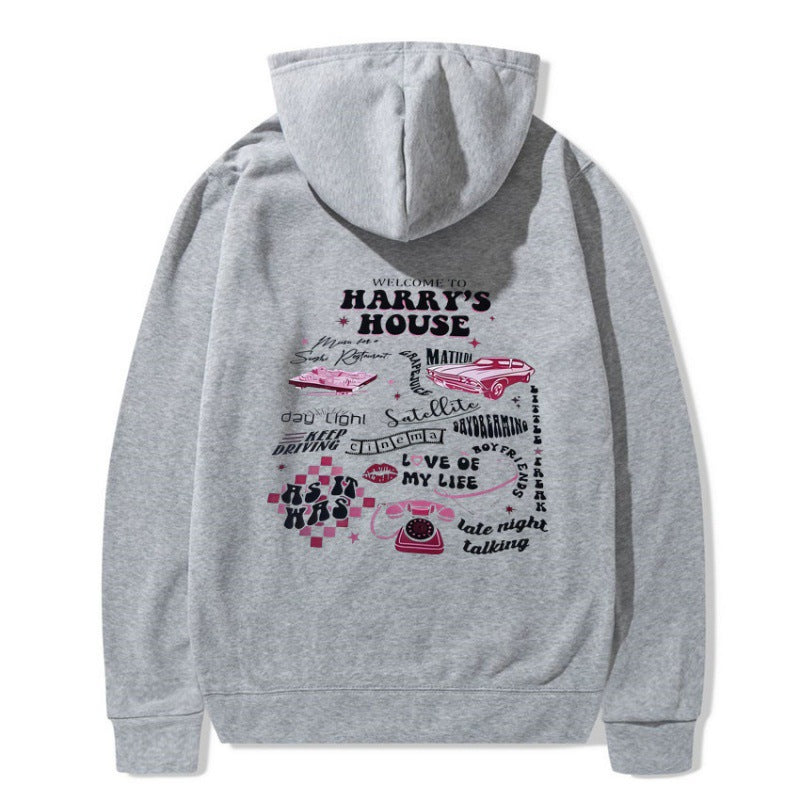 Women's Hooded Sweatshirt with Unique Graphic Design Lisslune