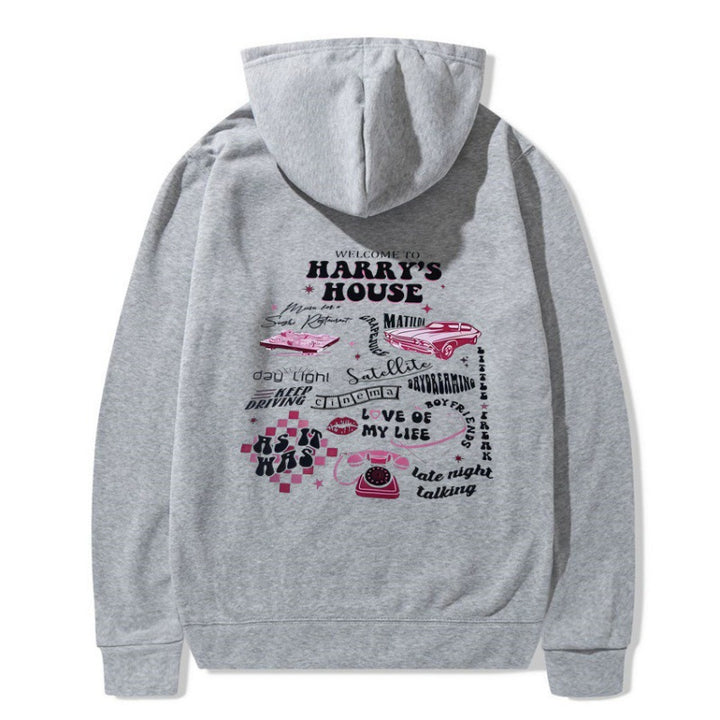 Women's Hooded Sweatshirt with Unique Graphic Design Lisslune
