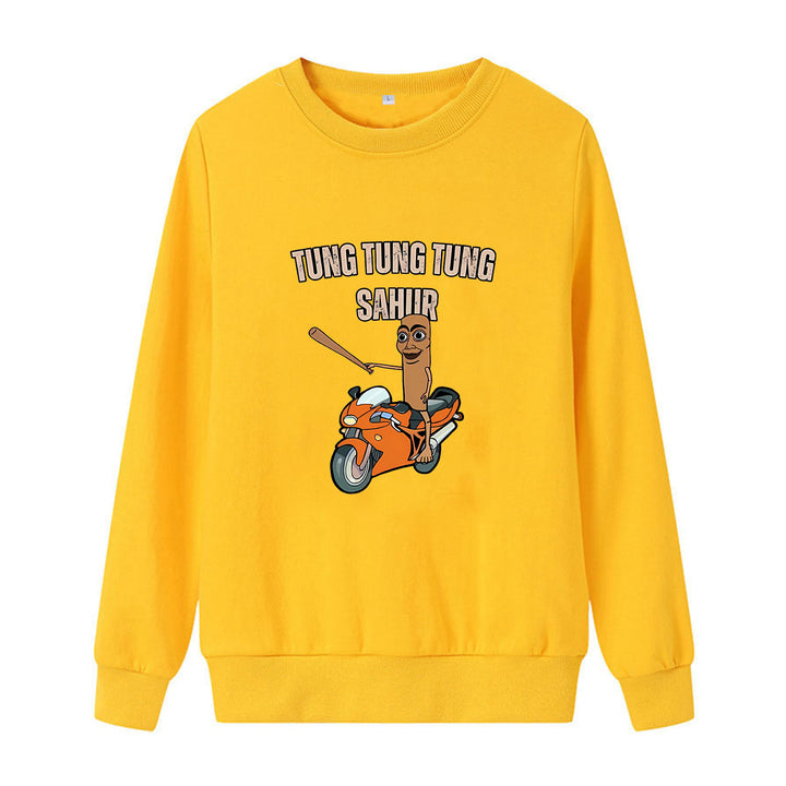 Women's casual sweatshirt with funny graphic design Lisslune