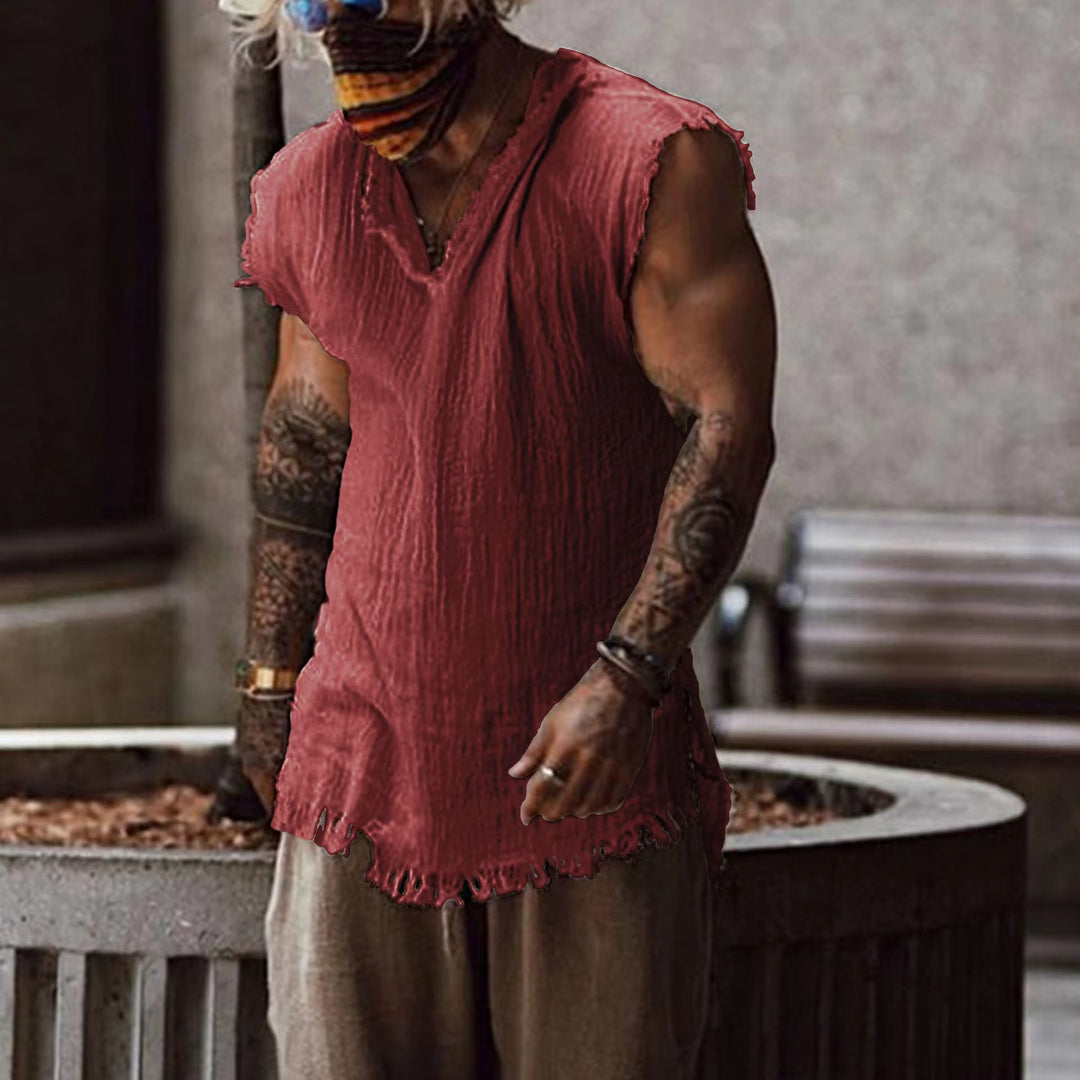 Men's casual oversized T-shirt Lisslune