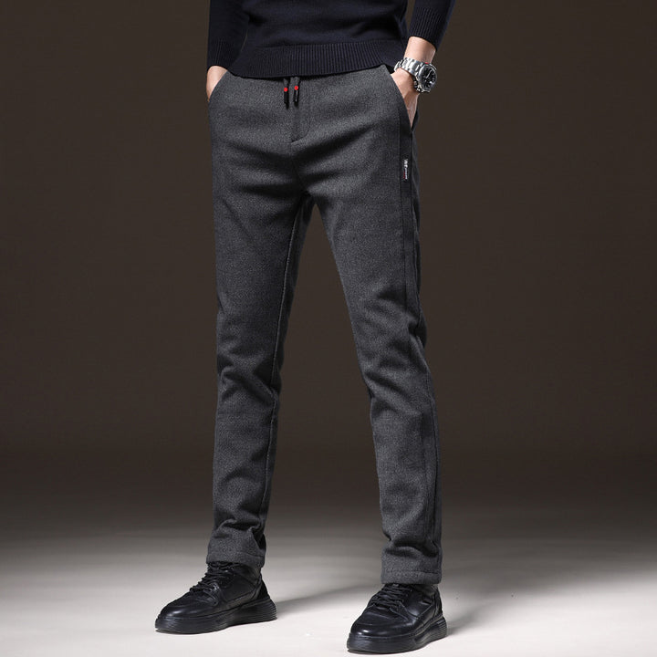 Men's Comfortable Sweatpants with Elastic Waistband and Practical Pockets Lisslune