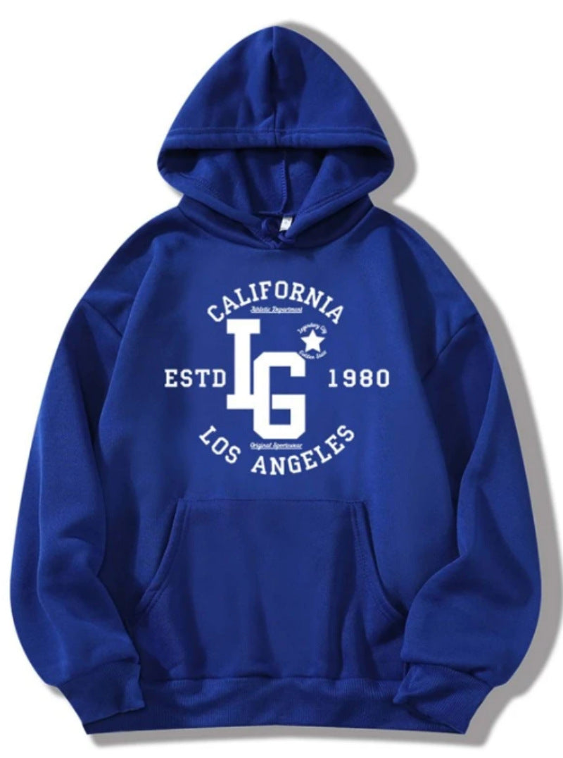 Women's hoodie with sporty California print Lisslune