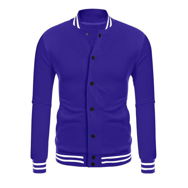 Men's sports jacket with contrasting cuffs and modern snap buttons Lisslune