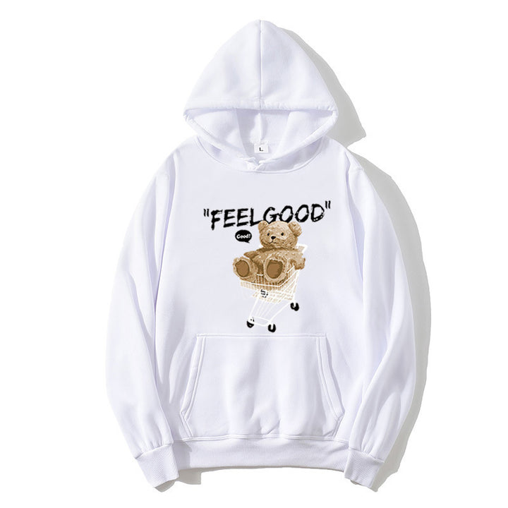 Women's hooded sweatshirt with unique animal motif Lisslune