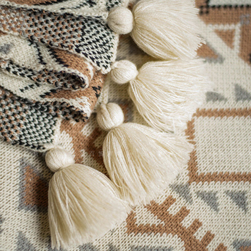 Lisslune | Boho Navajo Sunlight Bedspread