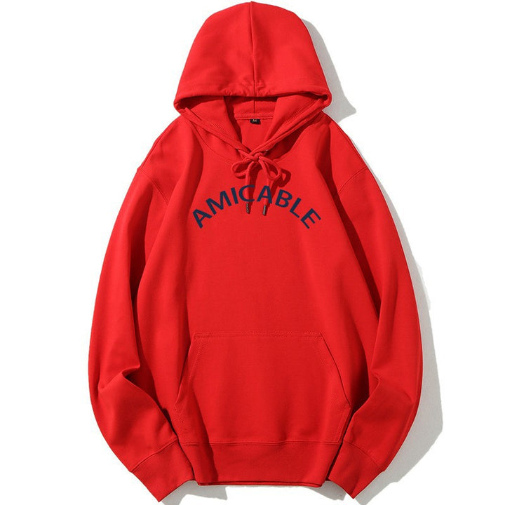 Women's hoodie with large lettering and kangaroo pocket Lisslune