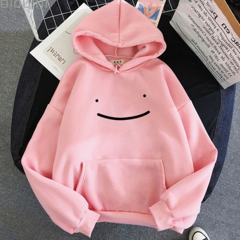 Women's hoodie with funny face motif Lisslune