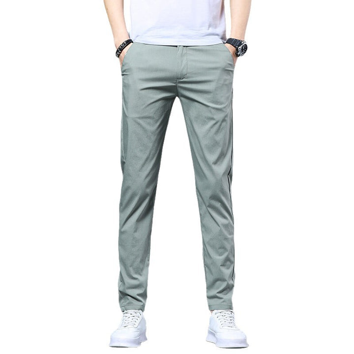 Men's airy leisure pants in modern slim-fit design Lisslune