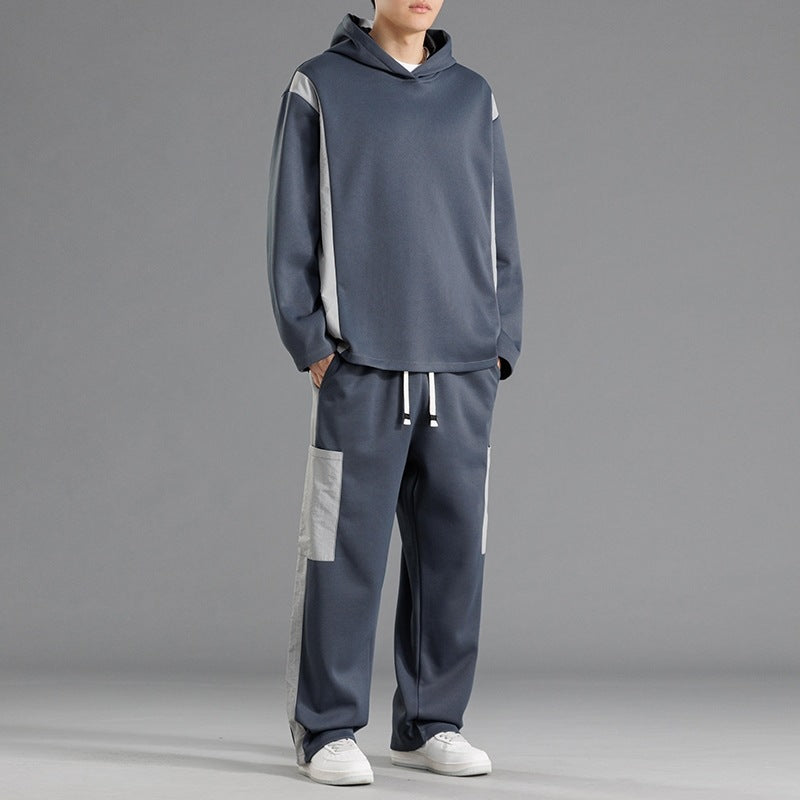 Men's casual hoodie and jogger set Lisslune