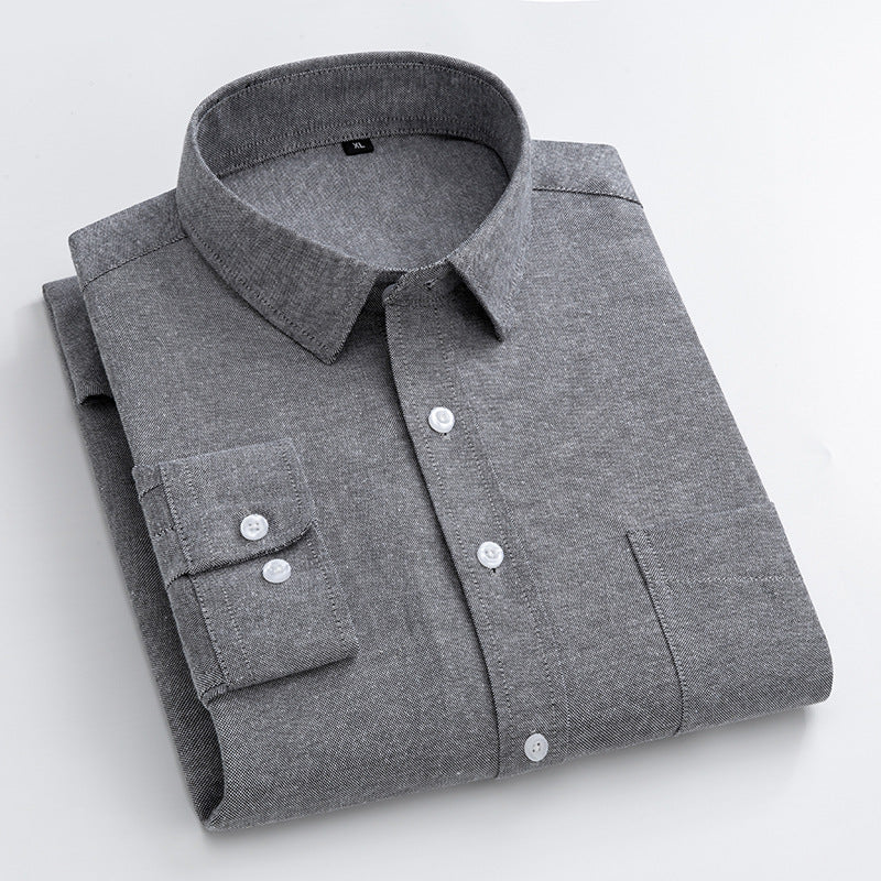 Men's Elegant Cotton Shirt with Modern Cut Lisslune