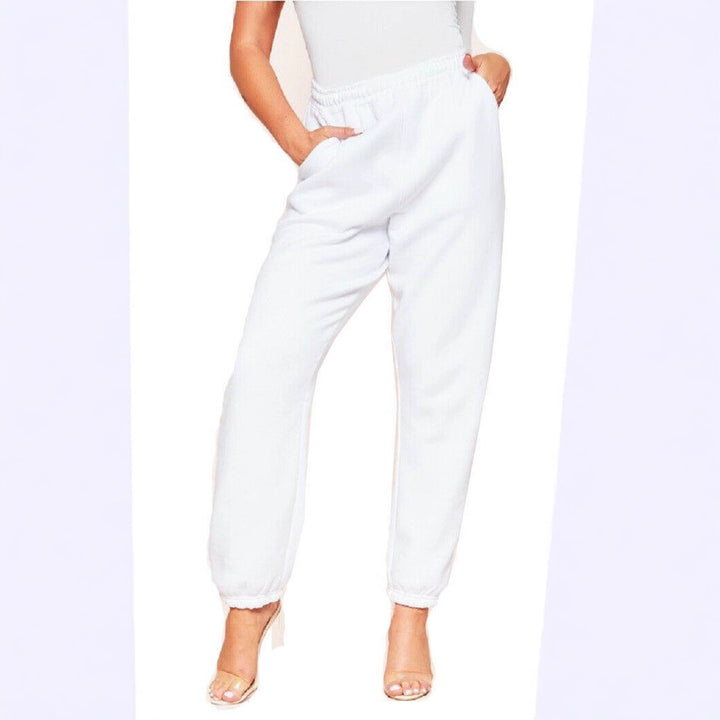 Women's comfortable sweatpants with elastic waistband and cuffs Lisslune