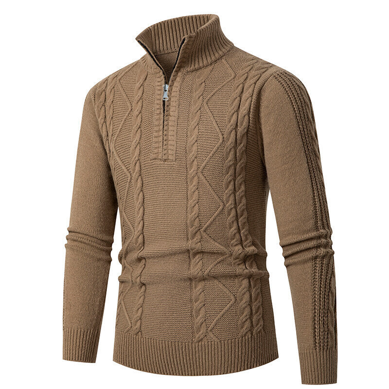 Men's sweater with high collar Lisslune