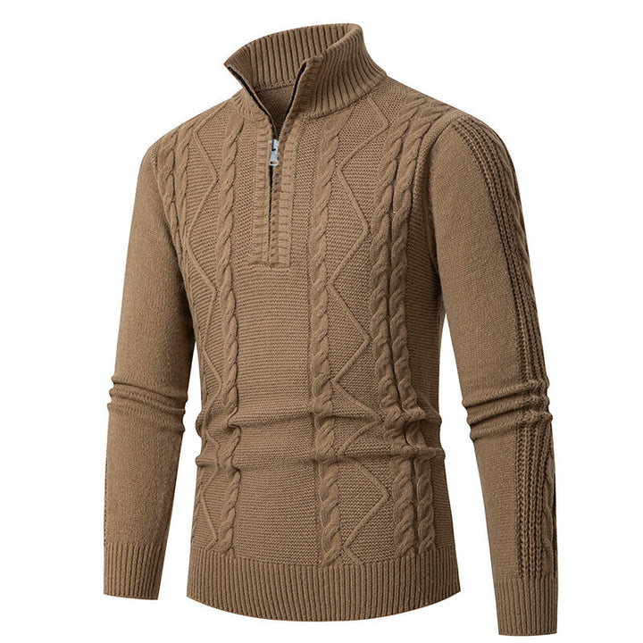 Men's sweater with high collar Lisslune