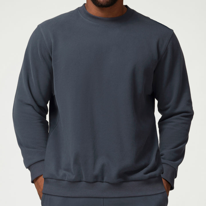 Men's Cozy Sweatshirt with Practical Pockets Lisslune
