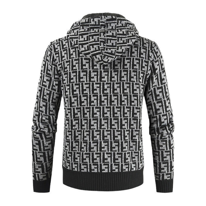 Men's Warm Padded Hooded Jacket Lisslune