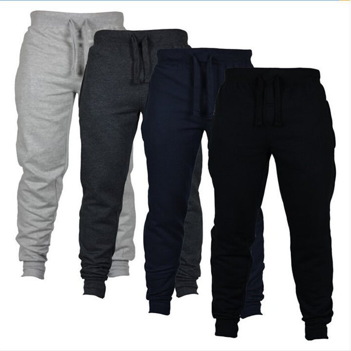 Men's inner fleece jogging pants with elastic waistband Lisslune