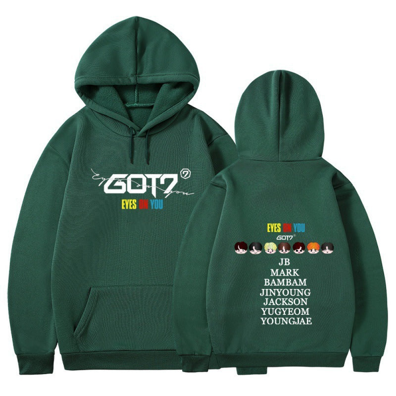 Women's hoodie with unique GOT7 design and comfortable fit Lisslune