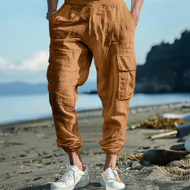 Men's Cargo Jogging Pants with Practical Pockets Lisslune