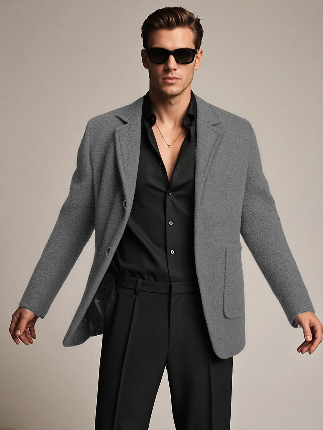 Men's elegant and structured casual blazer Lisslune