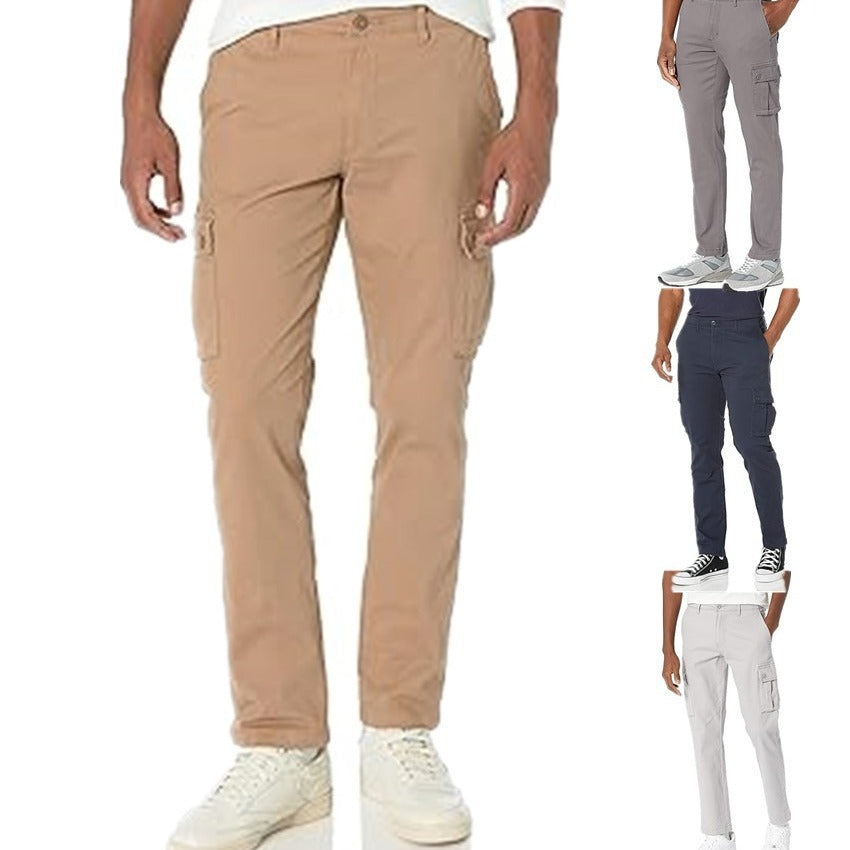 Men's cargo pants with practical pockets and durable material Lisslune
