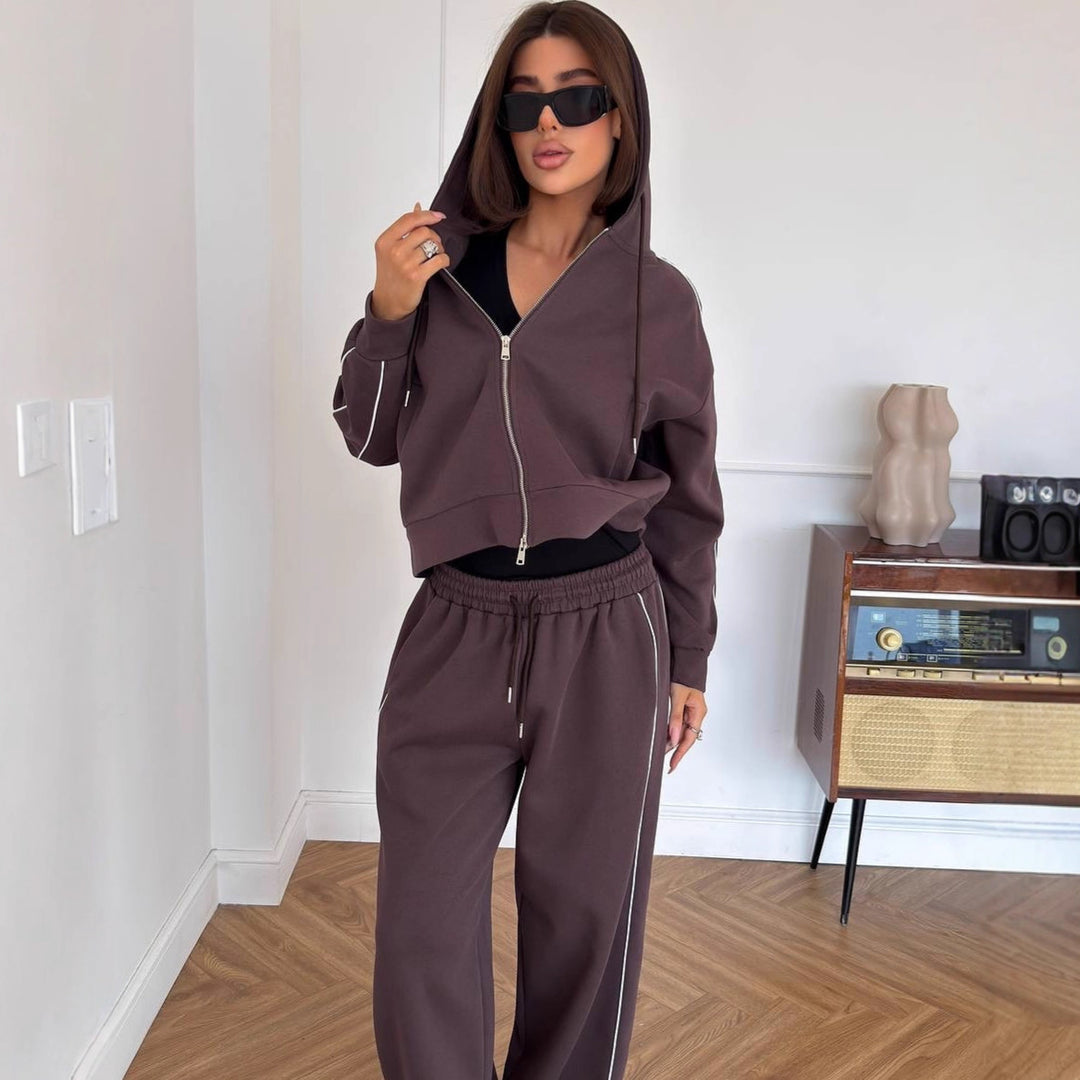 Women's sporty relax set made of high quality jersey Lisslune