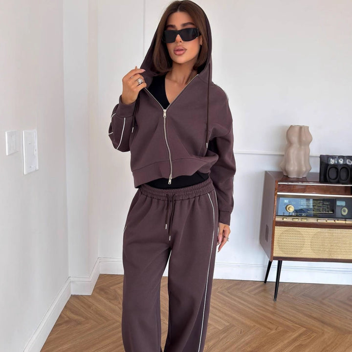 Women's sporty relax set made of high quality jersey Lisslune