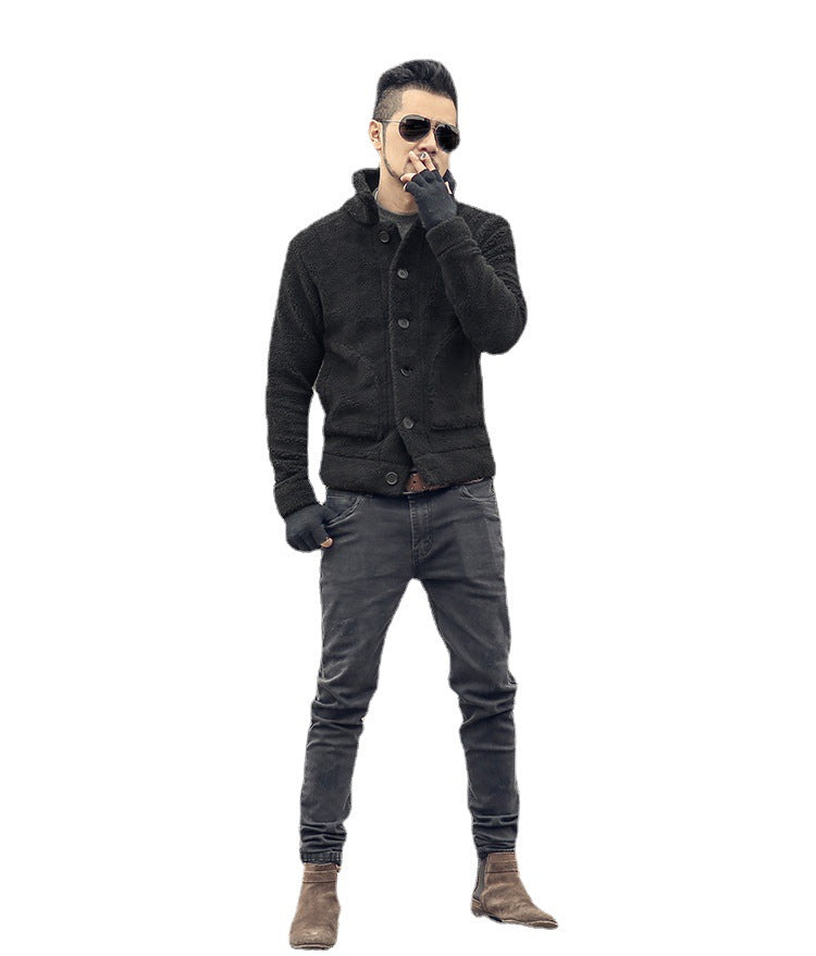 Men's lined Thomaskapelle jacket with stylish button closure and casual design Lisslune