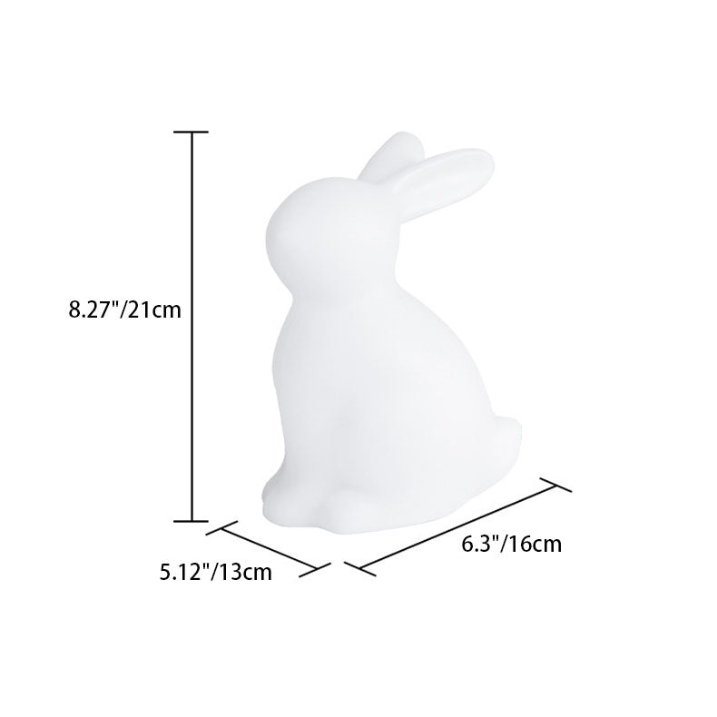 Lisslune | Contemporary Creative Rabbit PE LED Table Lamp for the Bedroom