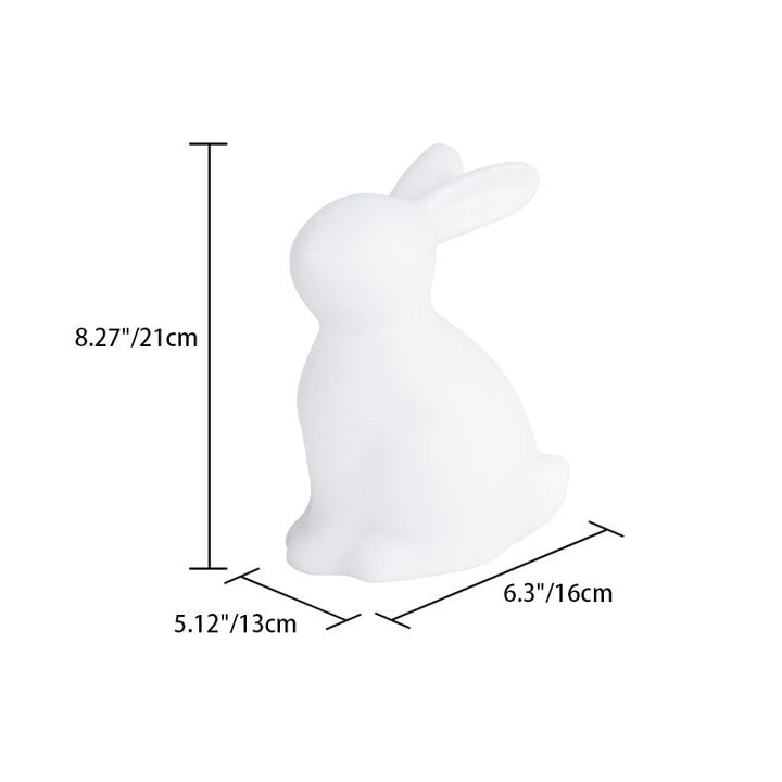 Lisslune | Contemporary Creative Rabbit PE LED Table Lamp for the Bedroom