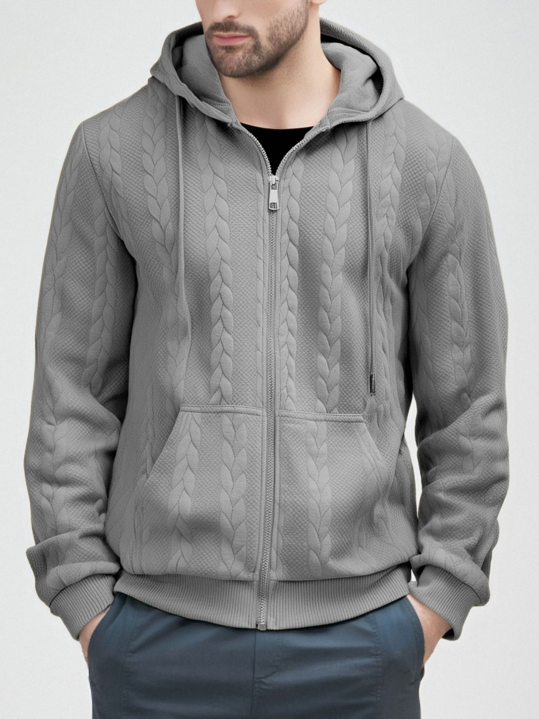 Men's Hoodie Cardigan Lisslune