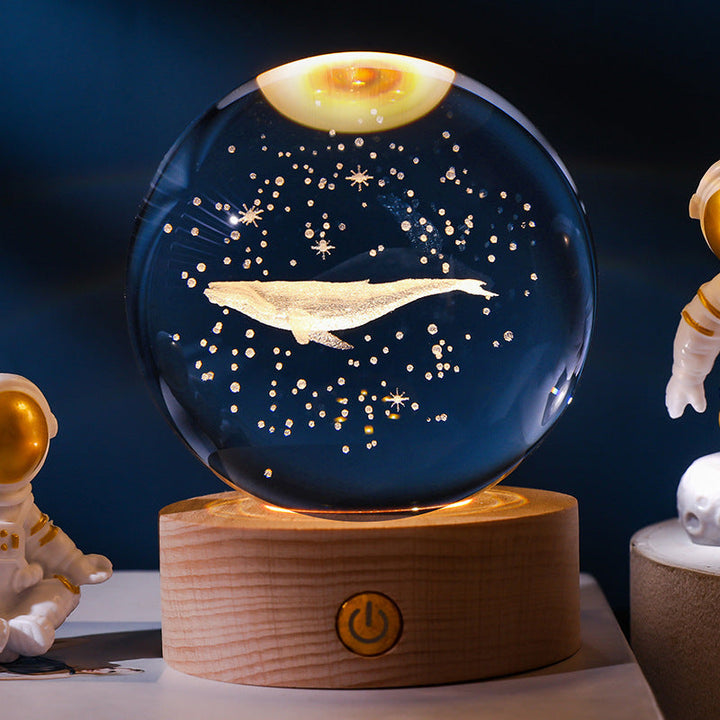 Lisslune | Glowing Moon Crystal Ball