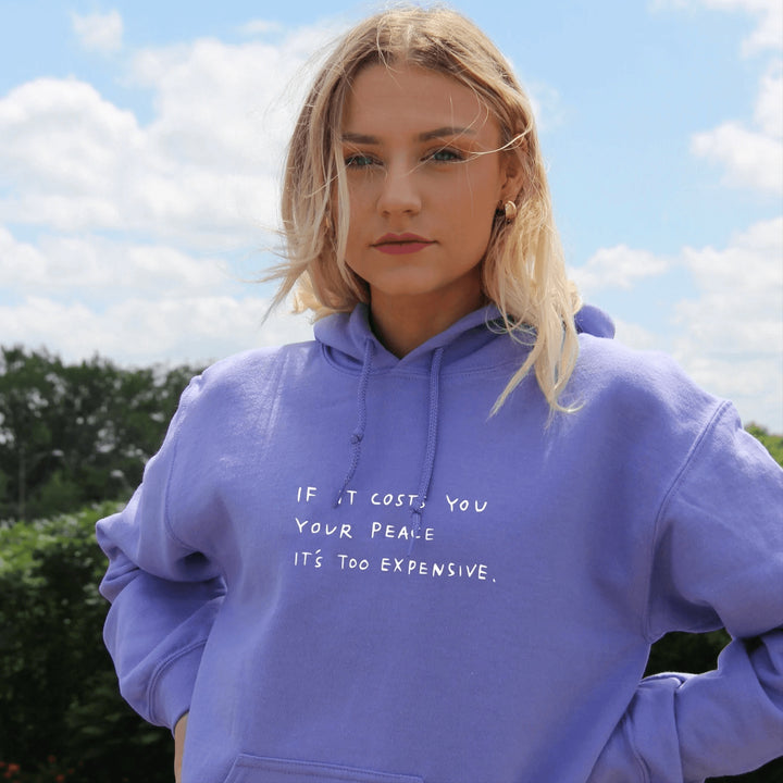 Women's hoodie with inspiring motif Lisslune