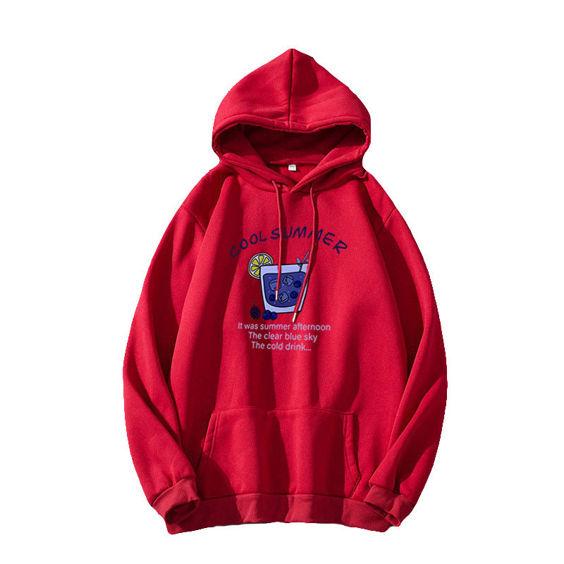 Women's hoodie with cheerful summer motif Lisslune