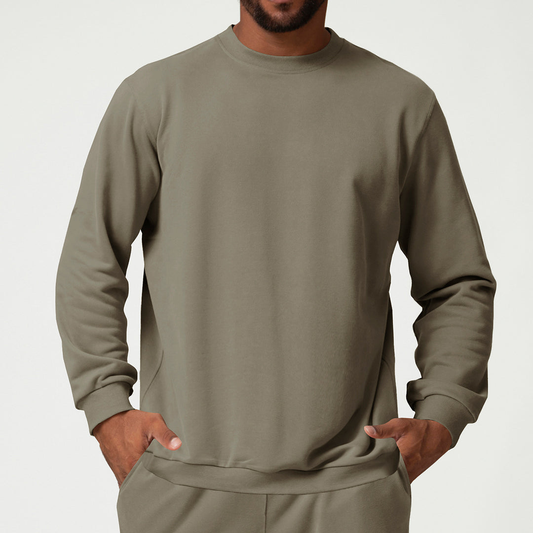 Men's Cozy Sweatshirt with Practical Pockets Lisslune