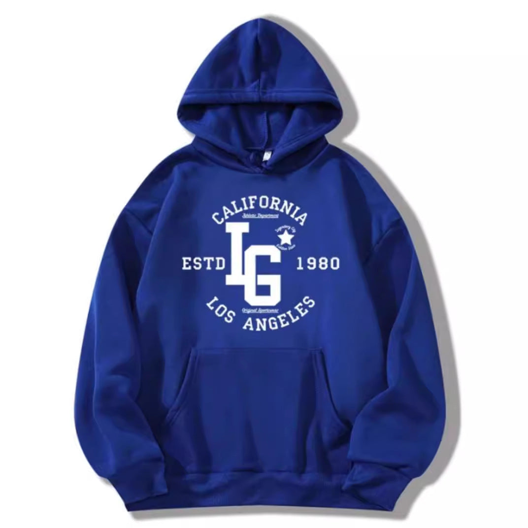 Women's hoodie with sporty California print Lisslune