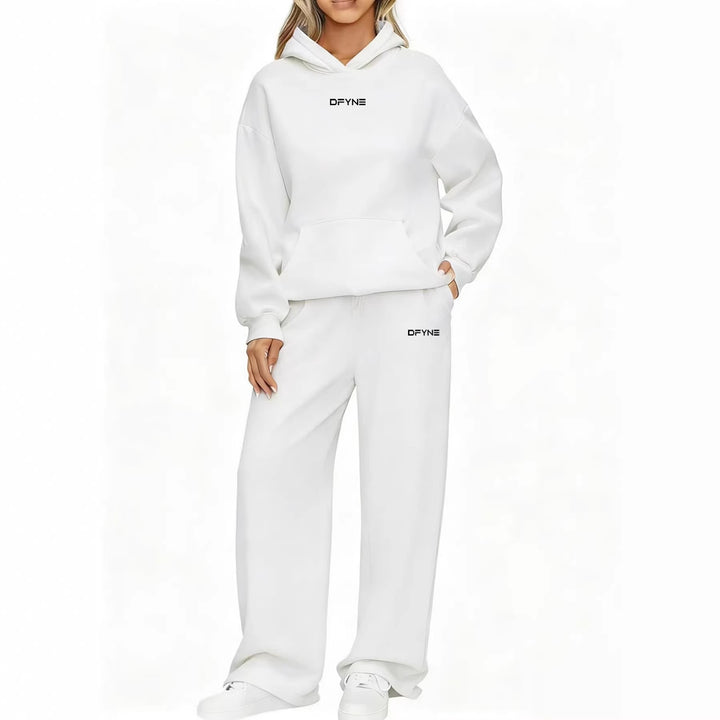 Women's casual jogging suit made of soft sweat material Lisslune