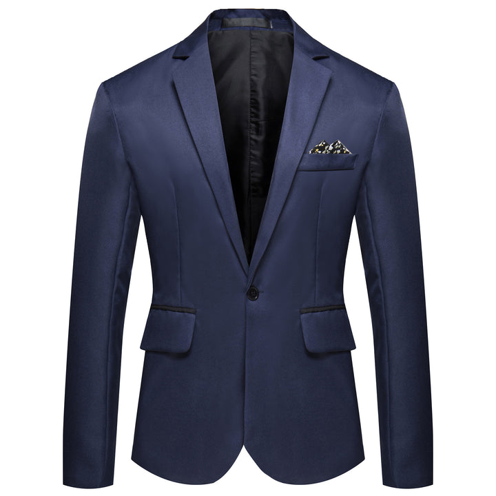 Men's fashionable and elegant suit jacket with satin finish Lisslune