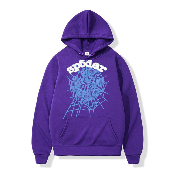 Women's hoodie with creative spider motif and comfortable fit Lisslune