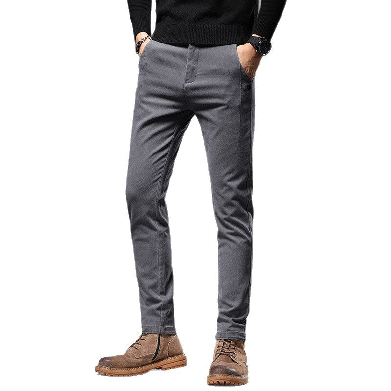 Men's Fashionable Chino Pants with A Stylish Cut and Practical Pockets Lisslune
