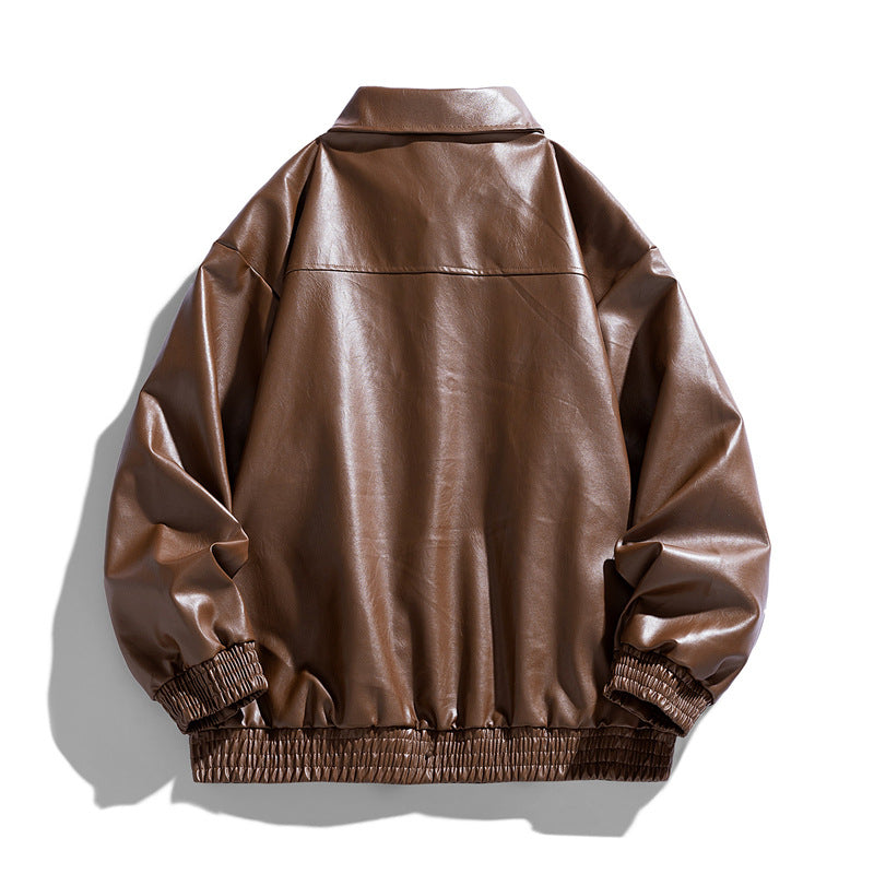 Men's Leather Jacket Lisslune