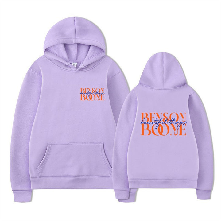 Women's hoodie with creative print and soft interior Lisslune