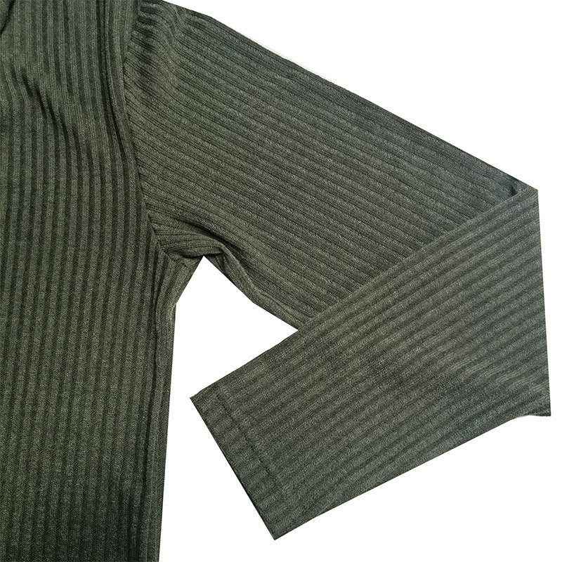 Men's fine turtleneck sweater made of textured knit Lisslune